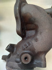 Evo X turbo, manifold, and downpipe